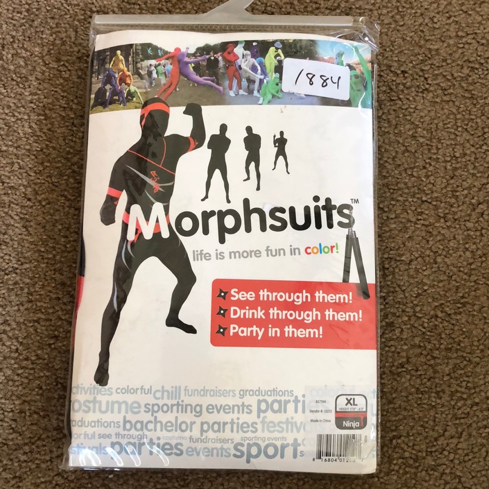 Men’s Ninja morph suit XL